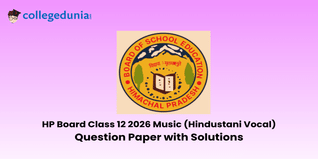 HP Board 2026 Class 12 Music Hindustani Vocal Question Paper with Solutions